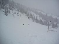sean surfing on pow