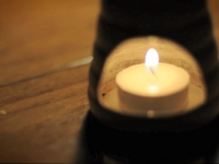 Candle at Night. Nikon D90 test