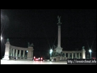 Earth Hour 2009 à Budapest, Hongrie