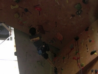 Attempting (and failing) a 5.11c at Earth Treks Columbia