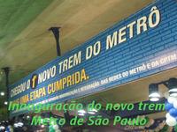 Inauguração do Novo Trem do Metrô de São Paulo