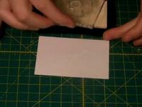 Chalking on Versamark Ink