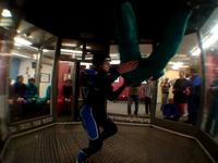 Indoor Sky Diving: Levine's Bachelor Party Group 1