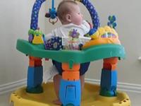 Exersaucering with Grampa