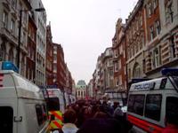 Mayday 2001 demonstrations, London - Gauntlet