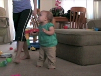 Caroline Walking!
