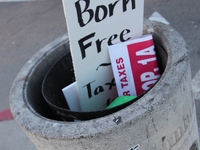 Santa Monica Tax Day Tea Party 2009