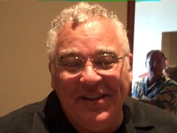 Art Greco greets the warrior