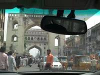 Driving Through Hyderabad, India