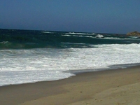Windy day at Aliso Beach