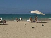Wifey and I at the Beach