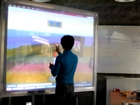 100" Multi touch screen with Second Life