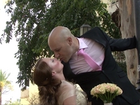 trailer wedding
