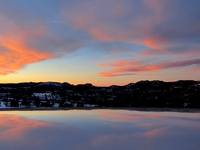 Sunset Land:  At Lake Car (SX1 Test)
