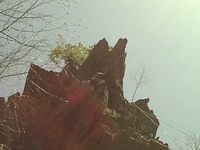 Flashing Jolt, a 100ft 5.10b at Rumney